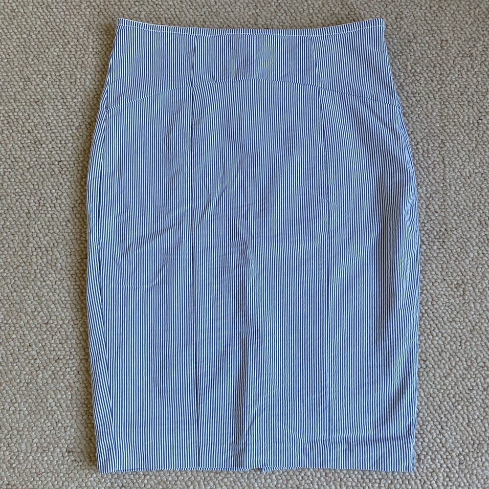 New York & Co. Seersucker Skirt size 14